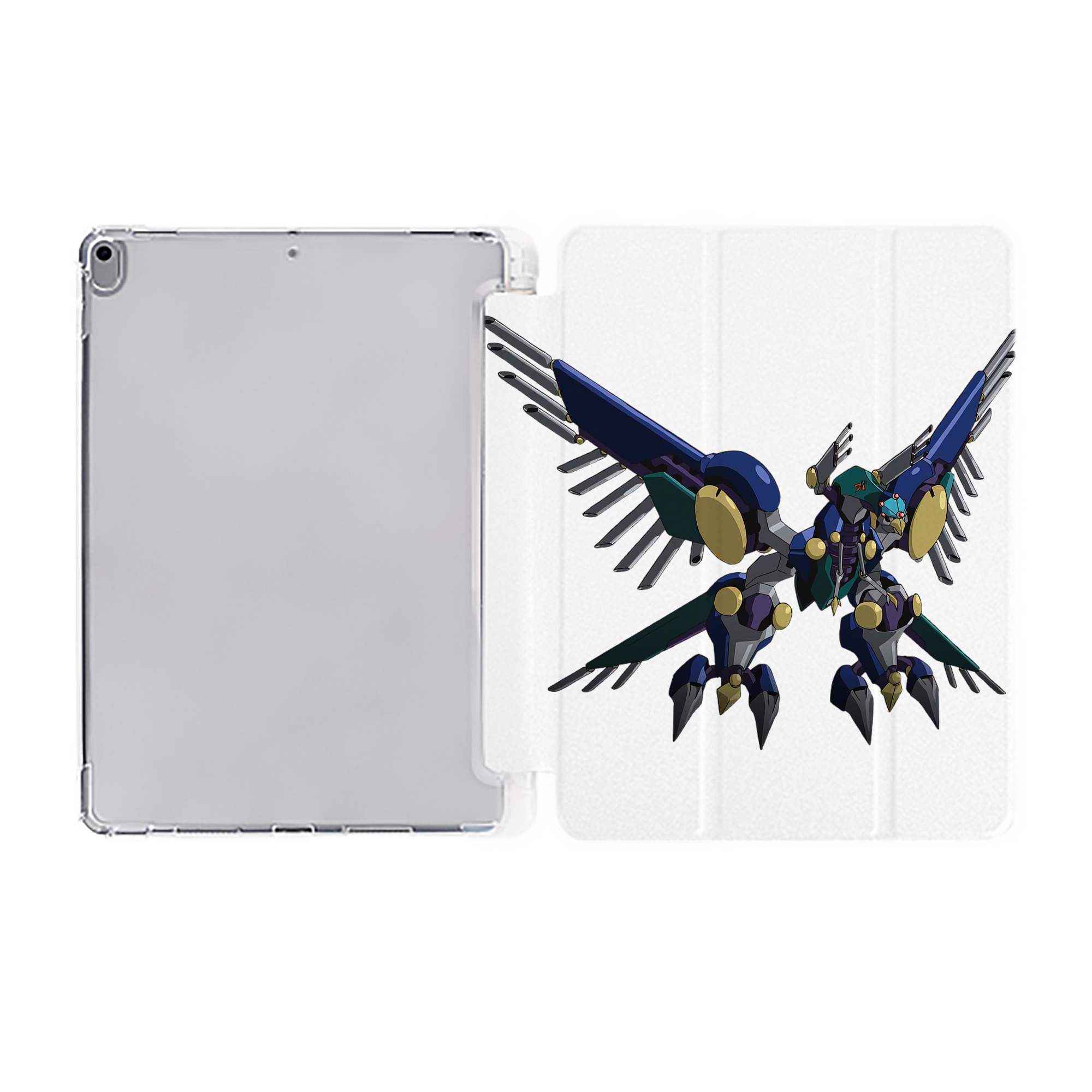 （画像用） 遊☆戯☆王 Yu-Gi-Oh! IPad ケース ペン収納付き 三つ折りスタンド PUレザー×シリコン 対応機種9.5/10.5/10.9インチ